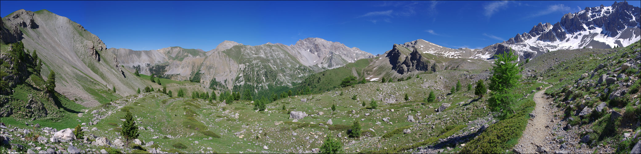 05-Hautes-Alpes - Paysage du Quéras.