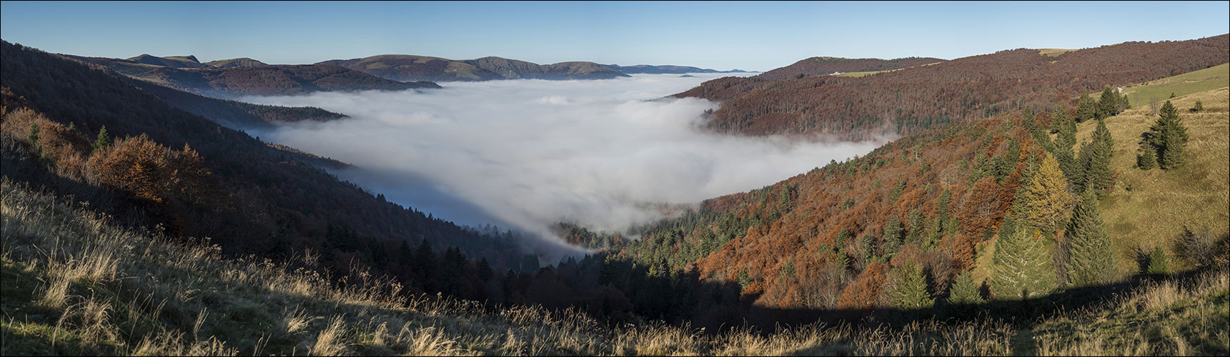 68-Mer de brouillard sur la vallée de Munster.
