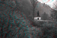 88400 - Xonrupt-Longemer, la chapelle Saint-Florent. : photos,3d,lac,Longemer,88