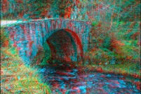 88400 - Gérardmer, Le pont des fées. : photo,3d,paysage,88