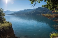 Lac de Serre-Ponçon. 
