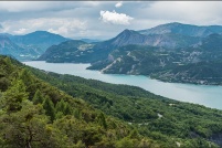 Lac de Serre-Ponçon. : 05,Lac,barrage,Serre-Ponçon,savine