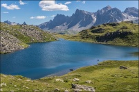 Lac Long, altitude 2387m.