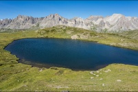 05100 - Névache.  Lac de la Cula. : 05,Névache,Lac,Cula
