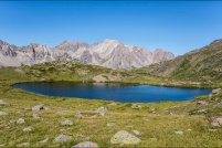 05100 - Névache.  Lac de la Cula.