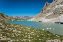 05100 - Névache.  Lac des Béraudes, altitude 2585m : 05,Névache,Lac,des,Béraudes