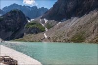 05100 - Névache.  Lac des Béraudes, altitude 2585m : 05,Névache,Lac,des,Béraudes