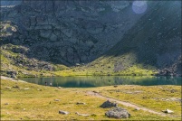 05100 - Névache.  Lac du Serpent, en amont du lac Laramon, altitude 2448m. : 05,Névache,Lac,Serpent