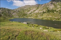 05100 - Névache.  Lac de Cristol, altitude 2245m. : 05,Névache,Lac,Cristol