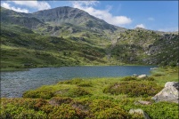 05100 - Névache.  Lac de Cristol, altitude 2245m. : 05,Névache,Lac,Cristol
