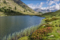 05100 - Névache.  Lac de Cristol, altitude 2245m. : 05,Névache,Lac,Cristol