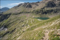 Lac Faravel, altitude 2386m.