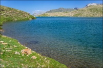 Lac Palluel, altitude 2472m.