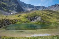 05600 - Ceillac.  Lac de Clausis, altitude 2440m. : 05,Ceillac,Lac,Clausis