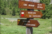 05600 - Ceillac.  Lac Miroir, altitude 2210m. : 05,Ceillac,Lac,Miroir