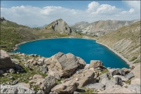 Lac Sainte-Anne, altitude 2415m. 