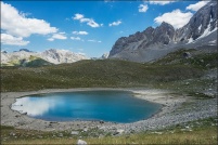 05600-Ceillac.  Lac des Rouites, en amont du lac Miroir, altitude 2382m. : 05,Ceillac,Lac,des,Rouites