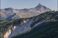 05600-Ceillac.  Point de vue depuis le Col Fromage. : 05,col,Fromage,paysage,Ceillac