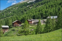 05600 - Ceillac.  Le hameau de La Riaille. : 05,Riaille,Ceillac