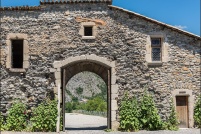 05130 - Tallard.  Le château. : 05,tallard,village,château,église