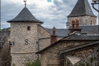 12150-Sévérac-le-château.  Le château. : 12,Sévérac,Château