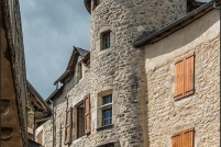 12150-Sévérac-le-château.  Le village. : 12,Sévérac,Château