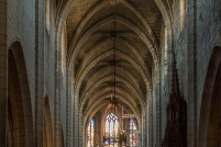 15100-Saint-Flour.  Intérieur de la cathédrale Saint-Pierre. : 15,Saint,Flour,cathédrale,Saint,Pierre,intérieur