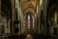 34800 - Clermont l'Hérault.  La collégiale Saint-Paul. : 34,Clermont,l'Hérault,collégiale,Saint,Paul