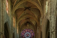 34800 - Clermont l'Hérault.  La collégiale Saint-Paul. : 34,Clermont,l'Hérault,collégiale,Saint,Paul