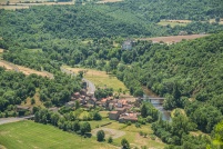 43410-Léotoing  Point de vue sur le château de Torsiac. : 43,Léotoing