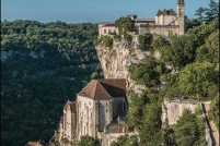 46-Rocamadour.  Le site. : 46,Rocamadour,site,point,vue