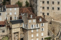 46-Rocamadour.  Le site. : 46,Rocamadour,site,point,vue