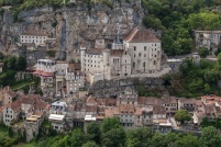 46-Rocamadour.  Le site. : 46,Rocamadour,site,point,vue