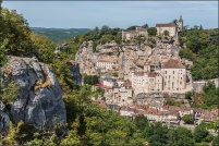 46-Rocamadour.  Le site. : 46,Rocamadour,site,point,vue