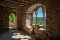 46-Rocamadour.  Le chemin de ronde. : 46,Rocamadour,chemin,ronde