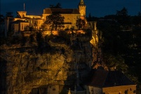 46-Rocamadour.  46500-Rocamadour - La nuit. : 46,Rocamadour,nuit