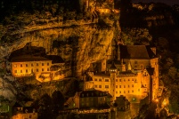 46-Rocamadour.  46500-Rocamadour - La nuit. : 46,Rocamadour,nuit