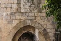 46-Rocamadour.  La Porte Saint-Martial. : 46,Rocamadour,Porte,Saint-Martial