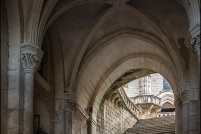 46-Rocamadour.  Le parvis des églises. : 46,Rocamadour,Parvis,églises,chapelle
