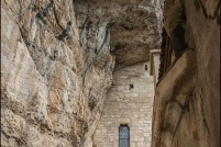 46-Rocamadour.  Le parvis des églises. : 46,Rocamadour,Parvis,églises,chapelle