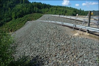 54540-Pierre percée.  Le barrage. : 54,Pierre,percée,barrage,lac