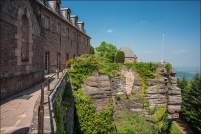 67530-Mont Sainte Odile.  Abbaye de Hohenbourg. : 67,Alsace,Mont-Sainte-Odile