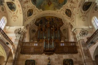 67600-Ebersmunster.  Intérieur de l'Abbatiale. : 67,Ebersmunster,Abbatiale