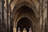 67210-Obernai.  Intérieur de l'église l'église Saints-Pierre-et-Paul. : 67, alsace, obernai
