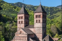 68530-Murbach.  Eglise abbatiale. : 68,Murbach,Eglise abbatiale