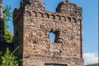 68530 - Buhl.  Ruine du château de Hugstein.