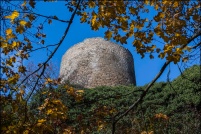 68920 - Wintzenheim.  Ruine du château de Pflixbourg. : Château,alsace,kruth,68,haut-rhin,vestiges,ruine