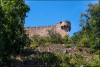 68920 - Wintzenheim.  Ruine du château du Hohlandsbourg. : 68, Château, alsace, haut-rhin, ruine