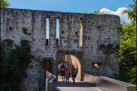 68920 - Wintzenheim.  Ruine du château du Hohlandsbourg. : 68, Château, alsace, haut-rhin, ruine