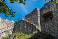 68920 - Wintzenheim.  Ruine du château du Hohlandsbourg. : 68, Château, alsace, haut-rhin, ruine